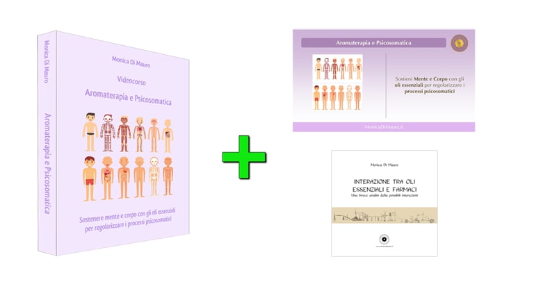 Aromaterapia e Psicosomatica: videocorso + slide + pdf