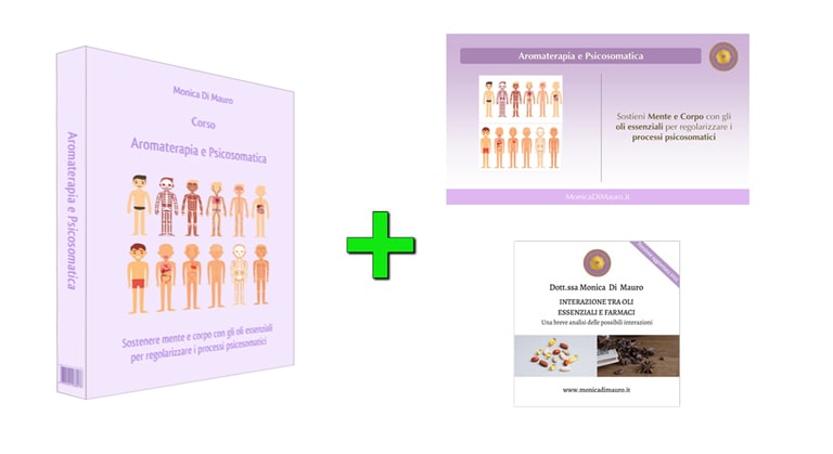 Aromaterapia e Psicosomatica: corso + slide + pdf
